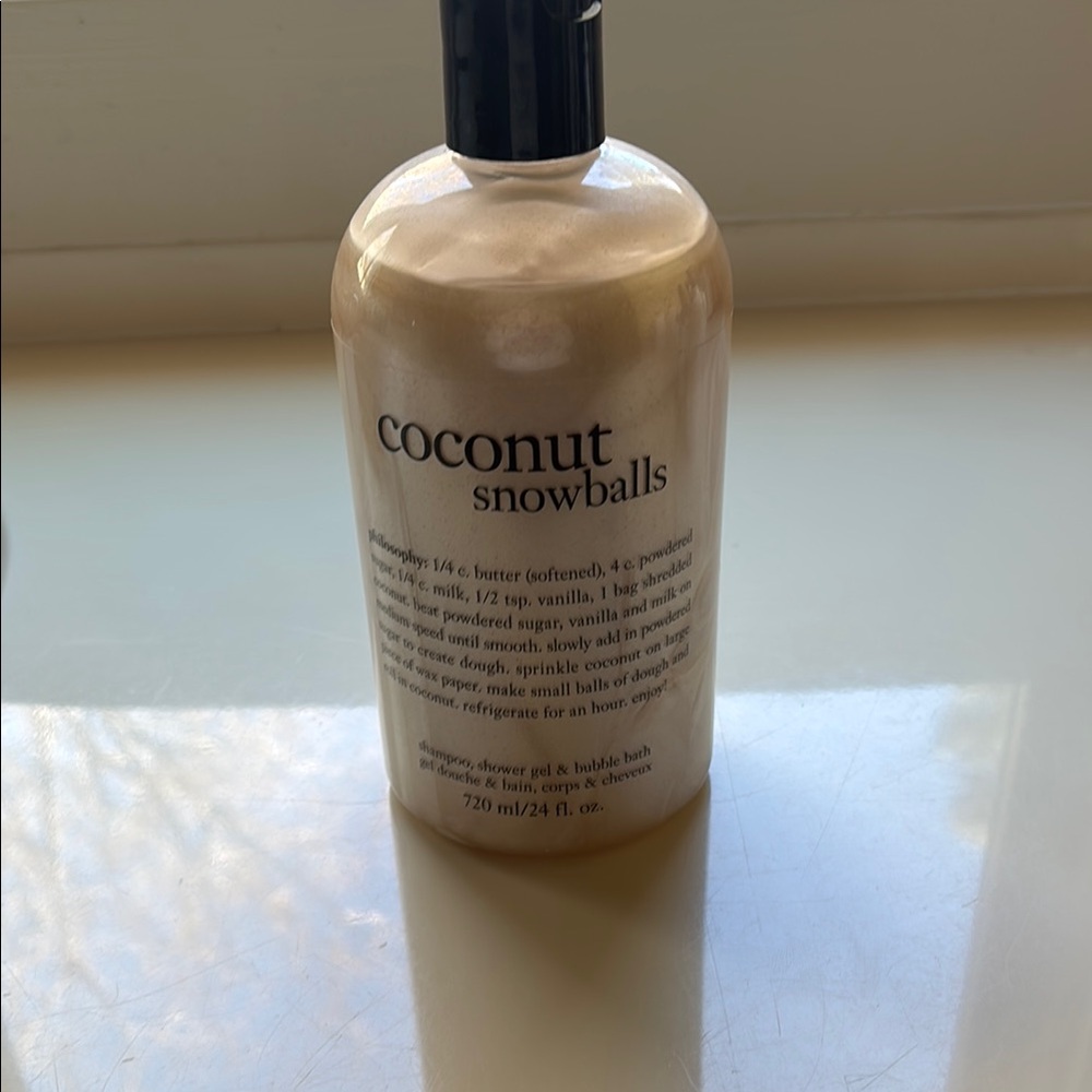 Philosophy Coconut Snowballs Cream Body Wash 24 Fl oz